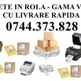 Role etichete termice AWB 100x150 mm -autocolante curierat
